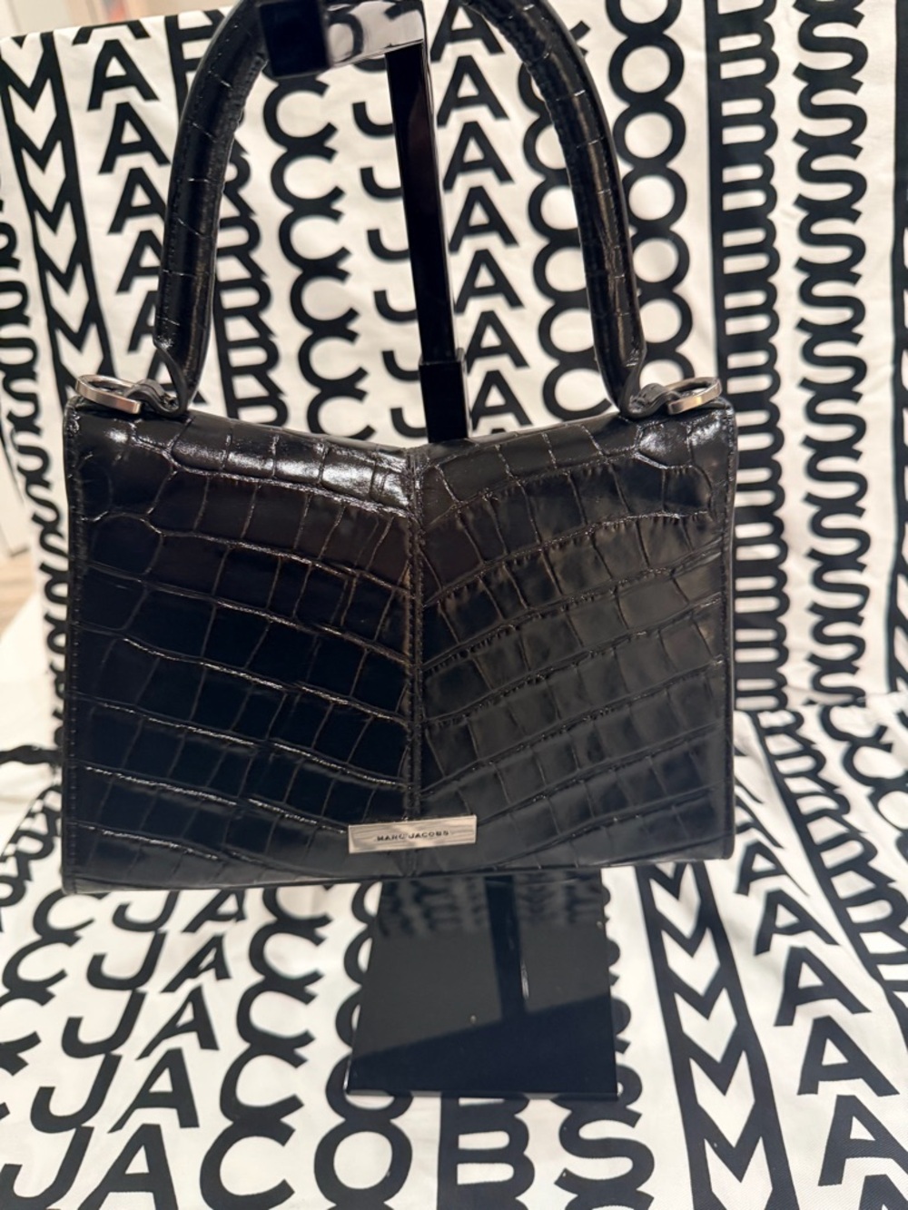 Croc St Marc top handle - Marc Jacobs - Picture 5 of 10